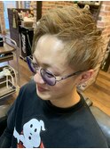 アシメアップバング