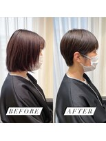 メゾンドイギー(MAISON de IGGY)&nbsp;お洒落マッシュショート＊簡単スタイリング