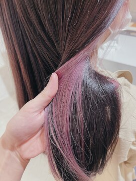 フォト 新宿(foto) ショートヘアレイヤーカットデザインカラーオリーブベージュ新宿