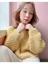 フィガロ デュデュ 新石切店(Figaro DOU DOU) 韓国風ミディアムレイヤー