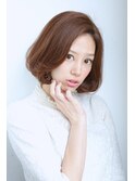 ハイライトショートボブ×イルミナカラ－×髪質改善×白髪染め