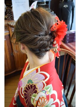 ベル(BELL) ショートボブでもアップスタイル【BELL用賀/桜新町】