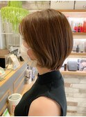 メンテナンスカット　ショートボブ