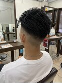 メンズフェードカットサイドパート【浅草橋】