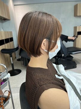 ルネ 北千住(Renee) ショートボブ__マニッシュショート__アッシュベージュ