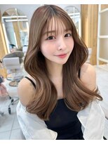 アフロートリノ(AFLOAT Leino)&nbsp;大人可愛い韓国ヘア　レイヤーカット　くびれヘア　似合わせ#