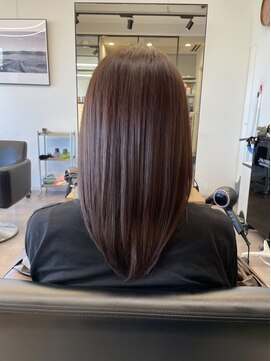 イネスサローネ(ines salone) ナチュラルブラウン*髪質改善