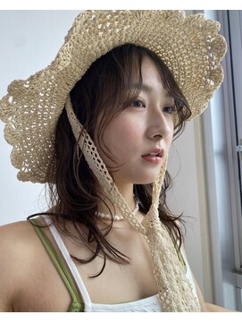 リノショアーズ ショウナン 辻堂店(RinoShores SHONAN) イメチェンセンターパート夏スタイルデジタルパーマ
