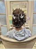 成人式セット水引きヘアー