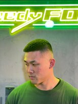 グリーディーフォックス 三軒茶屋(GreedyFOX)&nbsp;波巻き/マッシュパーマ/ウルフ/ハイライト<理容室>三軒茶屋