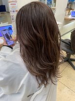 ブルースカイ 二俣川ドンキホーテ店(Blue-Sky) 白髪ぼかしハイライト/ピンクベージュver