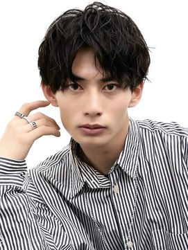 アーリー(Ali'i) シャドウパーマソフトツイストパーマアップバングマッシュパーマ