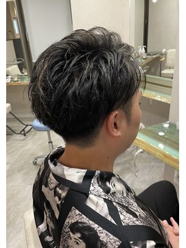 カンヌ(CANNES) メンズ　ツーブロメッシュ