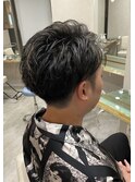メンズ ツーブロメッシュ