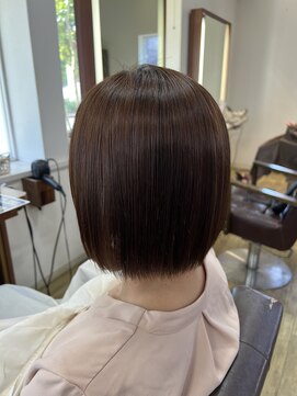 アローズ(arose) 40代50代60代ボブ縮毛矯正