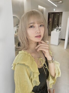 ソル 栄矢場町(SOL) ミルクティーベージュ/ミルクティーブラウン/名古屋美容院