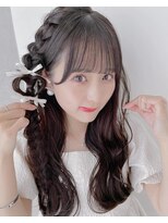 カシュカシュ 表参道(cache cache)&nbsp;アイドル前髪ぱっつん前髪カットヘアメ