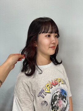 クリアー オブ ヘアー 藤が丘店(clear OF HAIR) インナーピンク