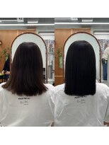 ナル(nalu.)&nbsp;髪質改善カラー/地毛風カラー/ストレート