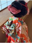 七五三日本髪