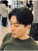 濡れ感センターパート[表参道駅/青山/メンズカット/men's]