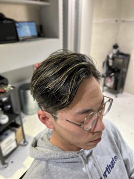 フランクスバーバーザスタンド(Frank’s barber the stand) メンズスタイルT