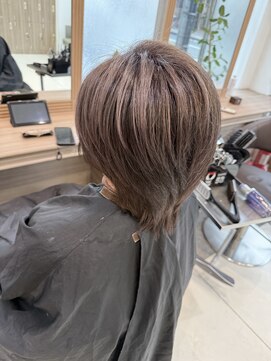 アッシュ 等々力店(Ash) 脱白髪染めハイライト