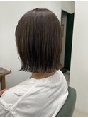 切りっぱなしボブ◎