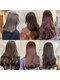 カーキヘアリンク(khaki hair link)の写真/低刺激かつ短時間で終わるのに、圧倒的な『透明感』と『艶感』が大人気の”シークレットカラー”