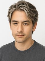 バース 梅田中崎町店(BIRTH)&nbsp;メンズハイライトバレイヤージュメッシュ