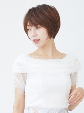 ジャックモアザン 横浜店 愛され王道ショート［横浜/横浜駅/白髪ぼかし]