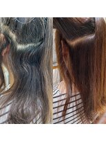 ネオリーブルカ 御茶ノ水店(Neolive Luca)&nbsp;縮毛矯正とヘアカラー同時にできます