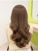 暗めカラー/韓国風巻き/レイヤーカット/髪質改善/縮毛矯正/淵野