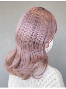 ヴィムヘアー 泡瀬店(VIM hair) トレンドスタイル♪抜け感×透明感ブリーチカラー◎