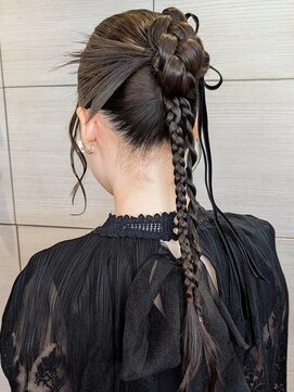 プリズム ヘアーデザイン みずほ台店 カチモリヘア/韓国風アレンジ/結婚式ヘア/ヘアセット/みずほ台