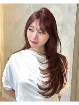 ロンドガーネット 池袋(Lond garnet) 暗めカラー/グランマッシュ/デザインカラー/レイヤーカット/池袋