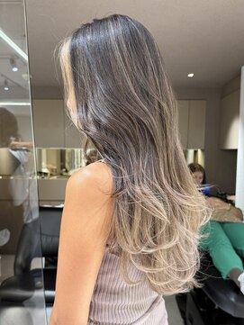 メゾンマイル 恵比寿(maison mile) ハイライトカラー/グレージュ/レイヤーカット/恵比寿サロン