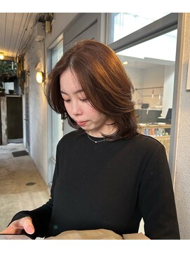 ベージュカラー/透明感カラー