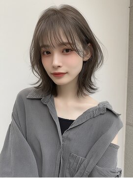 【Ｌｅ’ａ】レイヤーカット　グレージュカラー024