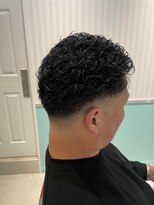 エルエフェ(EL JEFE)&nbsp;【宮城リョータ風パーマスタイル】［東中野］［落合］［バーバー