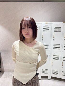 アドア 横浜(ADORE) 【ADORE 横浜】ぱっつんボブ×ブラウンカラー