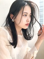 ケーツー エソラ池袋店(K-two) くびれヘア*ロングヘア*センター分け*センターパート*黒髪