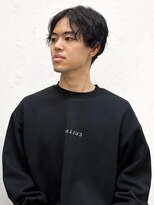 セルカ 新宿(CERCA)&nbsp;メンズセンターパートスパイラルパーマ［CERCA新宿/新宿西口］