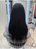 黒髪ロング