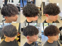 ラッドバイプティパ 水戸元吉田店(rad...by petit-pas)の雰囲気（無造作な質感の波巻きスパイラルパーマ（水戸/メンズサロン））