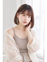 ビューティーアンドフリーハコ(Beauty&Free HACO) 切りっぱなしボブ/インナーカラー
