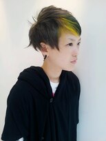 ロベック モトヤマ(Lobec MOTOYAMA)&nbsp;鋭いラインをカジュアルに抜いたヘア