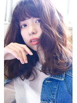 ヘアーアンドメイク フォルス(HAIR&MAKE FORS) 【FORS】西田ゆか 春は柔らか♪大きめゆるウエーブ