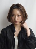 切りっぱなしボブ