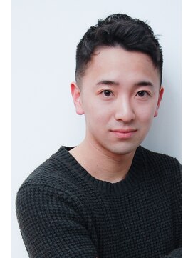 メリケンバーバーショップ コウベ(MERICAN BARBERSHOP KOBE) ワイルドアップバングビジネスソフトツーブロック#m331